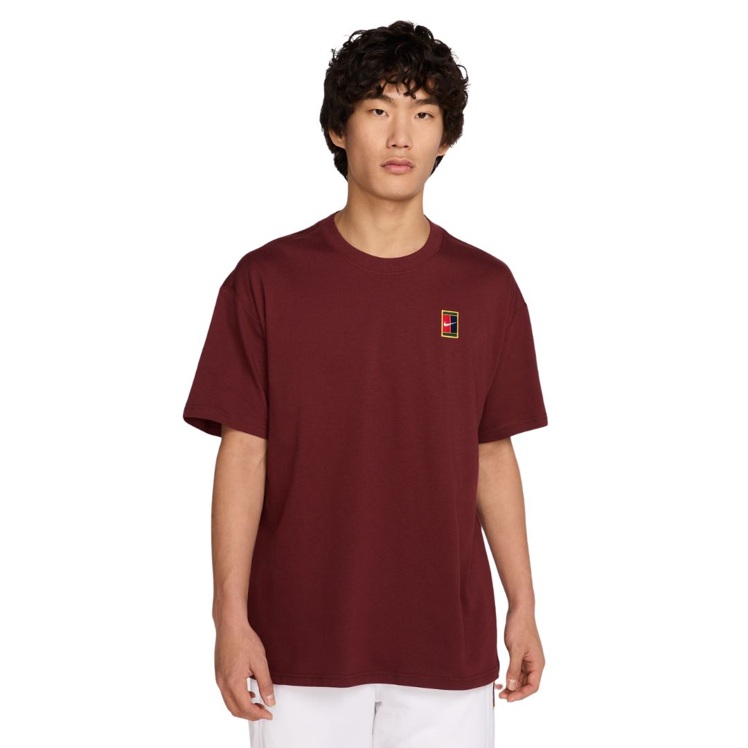 Nike Court Max90 T-shirt Dark Team Red